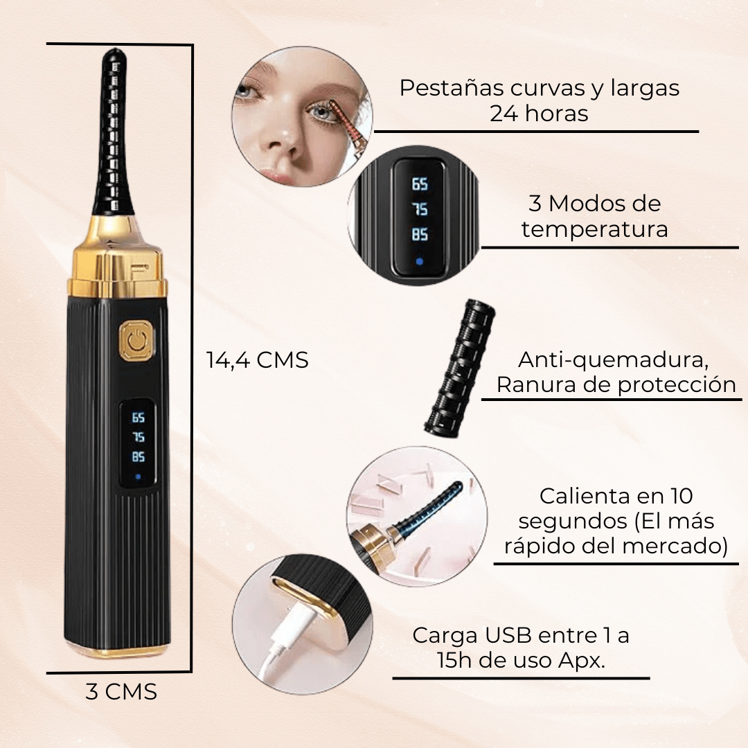 Pestañas Rizadas en 10 Segundos sin Daño – ¡Descubre LashGlow Pro™! - Luce Bella