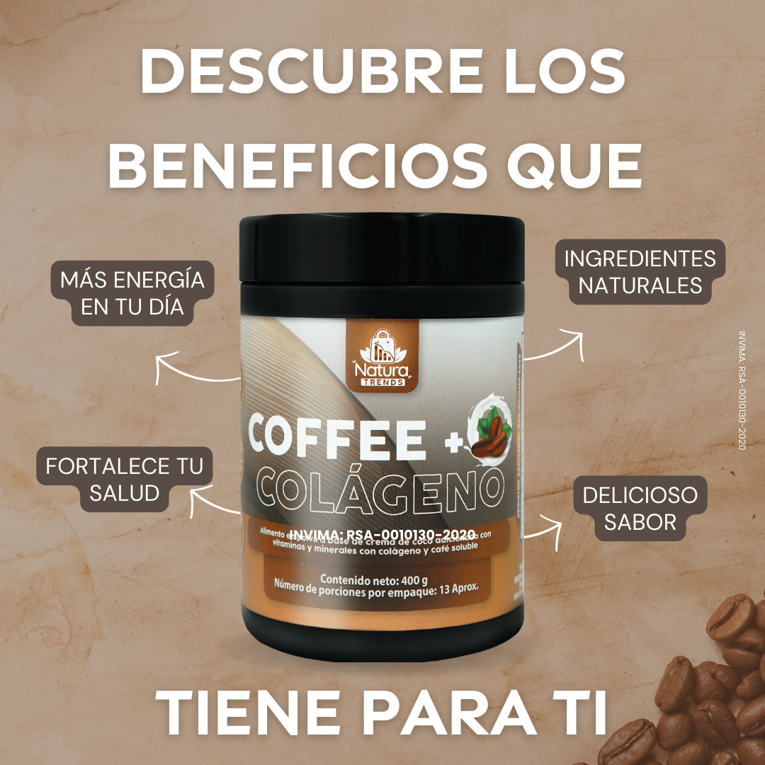 CAFÉ + COLÁGENO (CAPUCHINO) - Luce Bella