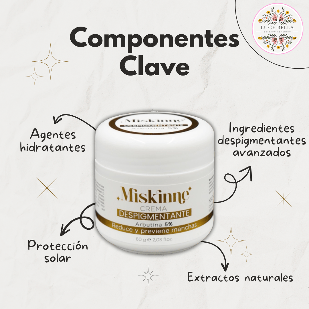 Crema Despigmentante Miskinne - Luce Bella