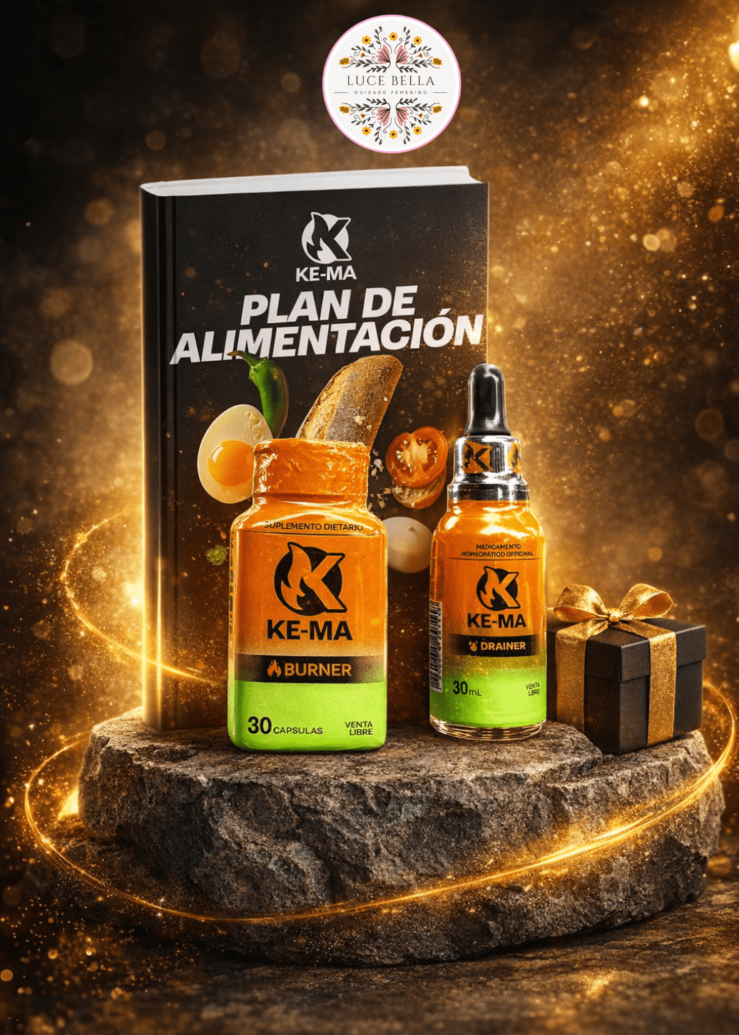 KE - MA Ritual Metabólico - Apoyo metabólico, digestivo y drenante. - Luce Bella
