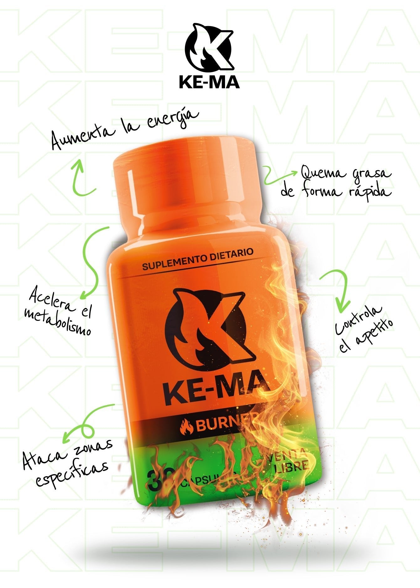 KE - MA Ritual Metabólico - Apoyo metabólico, digestivo y drenante. - Luce Bella